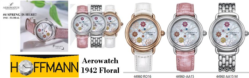 AEROWATCH-1942 Floral AEROWATCH-1942 Floral