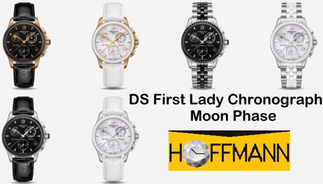 DS First Lady Chronograph Moon Phase